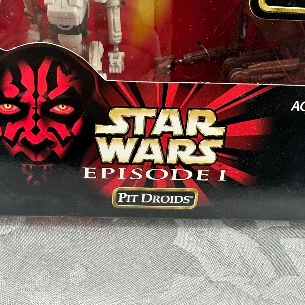 Vintage Hasbro Star Wars Episode I Pit Droids 2-Pack 12